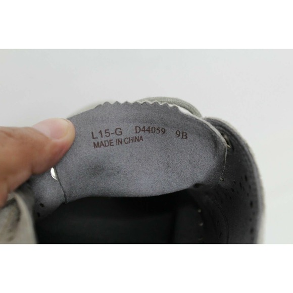 Cole Haan ZeroGrand Shoes Gray Suede Wingtip Oxford Sneakers Woman's Size 9 - Picture 8 of 8